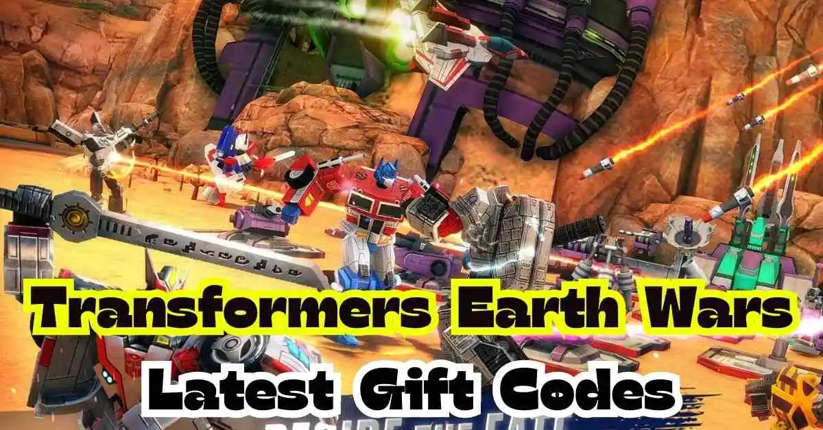 Transformers Earth Wars Codes